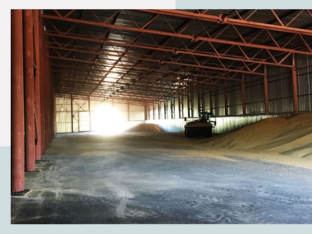 Строительство зернохранилищ в Архангельске