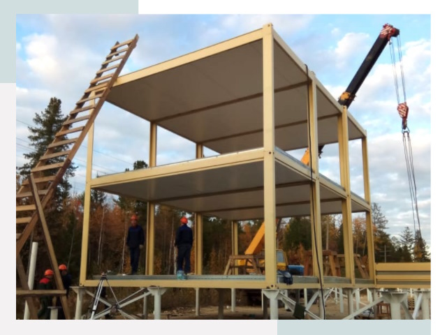 Строительство модульных здания Архангельск