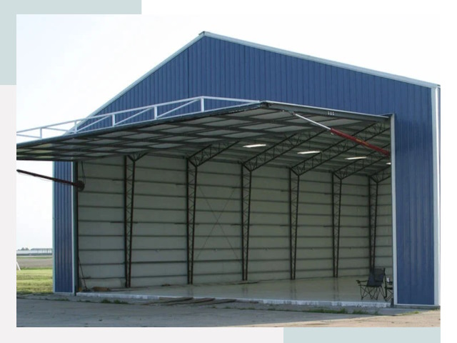 Прямо стенные ангары в Архангельске