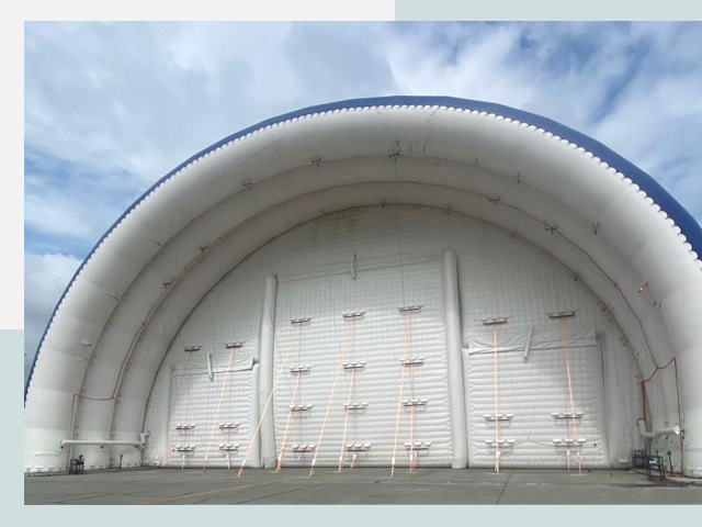 Пневмокаркасные ангары от СтальСтрой-Рхн по цене от 617 руб.