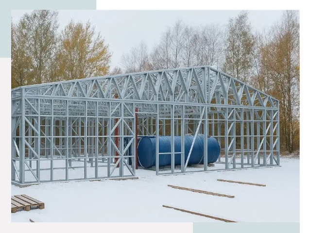Металлические ангары в Архангельске