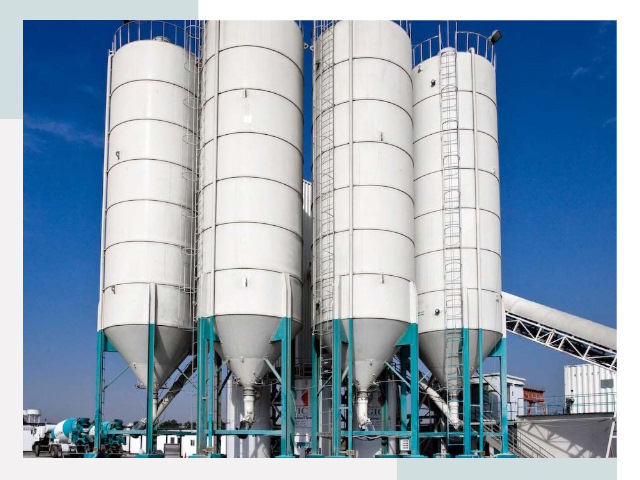 Строительство цементных силосов в Архангельске