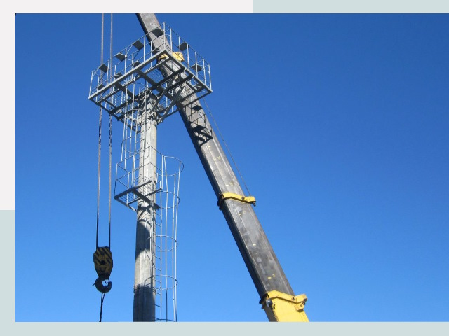 Монтаж осветительных мачт в Архангельск от 617 руб.