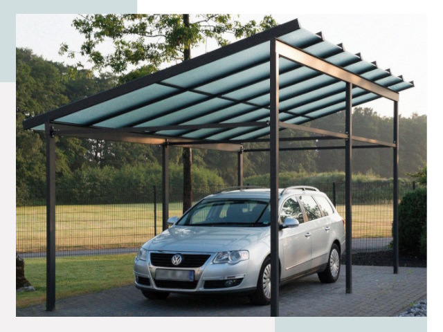 Навесы для автомобилей в Архангельске