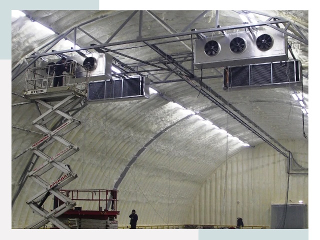 Оснащение ангаров в Архангельске