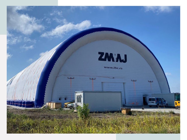 Брендирование ангаров в Архангельске