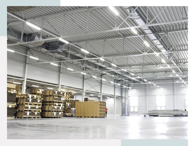 Освещение ангаров в Архангельске