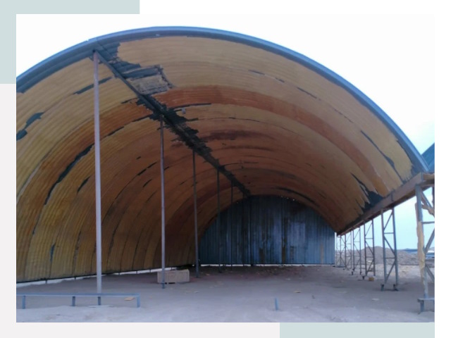 Реконструкция ангаров в Архангельске